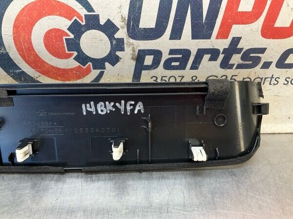 2007 Infiniti V35 G35 Front Driver Clock Bezel Trim Oem 14Bkyfa