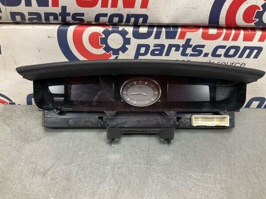 2007 Infiniti V35 G35 Front Clock Bezel Trim Oem 14Bkyfa