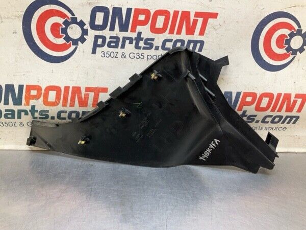 2007 Infiniti V35 G35 Front Driver Lower Kick Panel Trim Oem 14Bkyfa