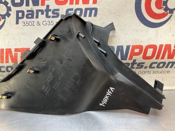 2007 Infiniti V35 G35 Front Driver Lower Kick Panel Trim Oem 14Bkyfa