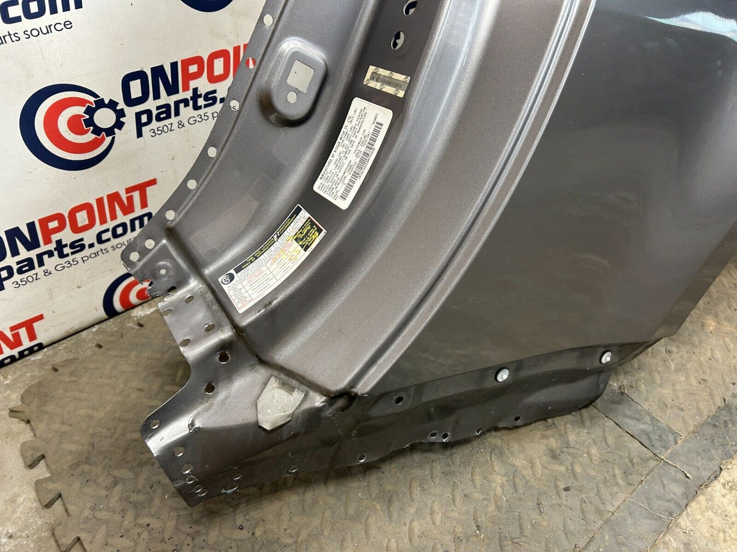 2008 Nissan Z33 350Z Rear Driver Quarter Fender Panel Oem 11Bj2F5 - On Point Parts Inc