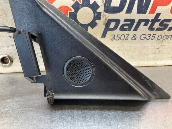 2008 Nissan Z33 350Z Front Passenger Tweeter Speaker Cover Trim Oem 21Bljfe - On Point Parts Inc