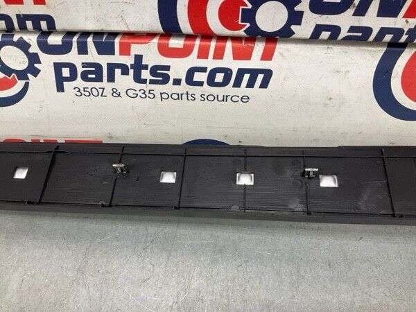 2008 Nissan Z33 350Z Passenger Door Threshold Kick Plate Trim Oem 21Bljf7