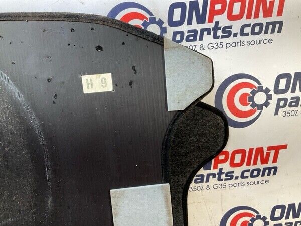 2008 Nissan Z33 350Z Coupe Trunk Subfloor Liner Spare Tire Cover Oem 21Bljf9 - On Point Parts Inc
