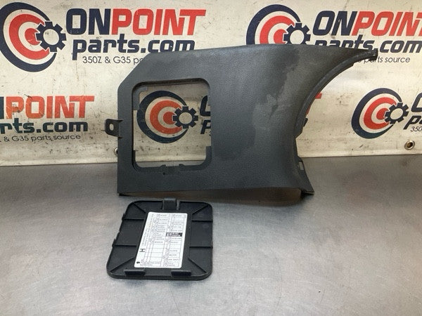 2004 Nissan Z33 350Z Front Driver Lower Kick Fuse Panel Trim Oem 15Bapgc - On Point Parts Inc