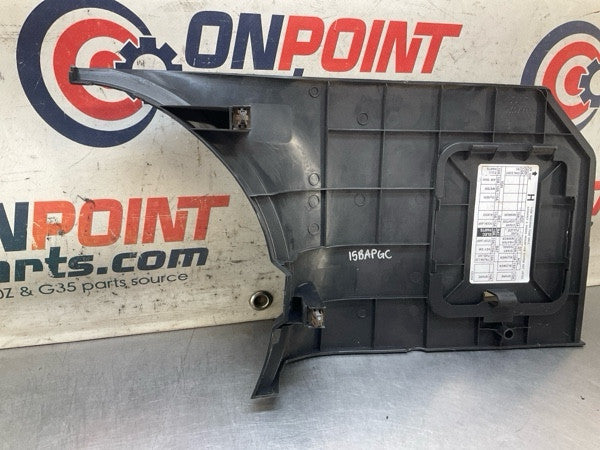 2004 Nissan Z33 350Z Front Driver Lower Kick Fuse Panel Trim Oem 15Bapgc - On Point Parts Inc