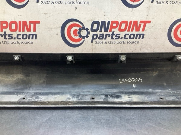 2004 Nissan Z33 350Z Passenger Rocker Panel Side Skirt Oem 24Bbqg5 - On Point Parts Inc