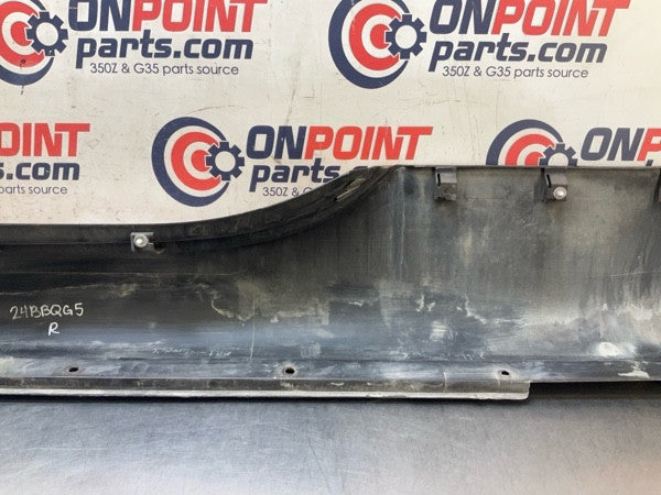 2004 Nissan Z33 350Z Passenger Rocker Panel Side Skirt Oem 24Bbqg5 - On Point Parts Inc