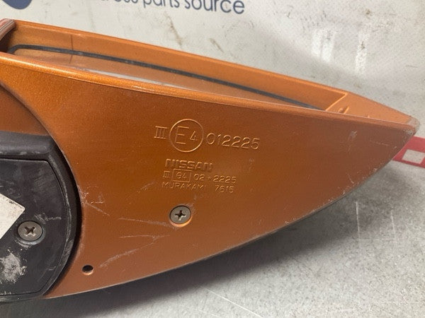 2004 Nissan Z33 350Z Passenger Power Side View Mirror Oem 24Bbqge - On Point Parts Inc