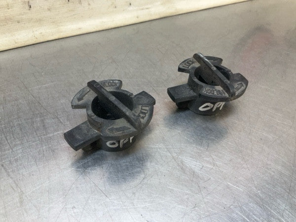 2011 Infiniti V36 G37 Front Upper Radiator Locks Oem 12Bbzgi - On Point Parts Inc