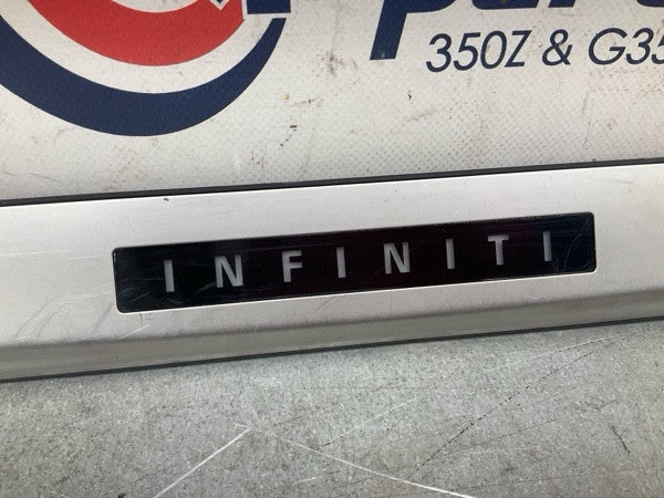 2012 Infiniti V36 G37 Front Passenger Door Illuminated Kick Plate Oem 24Bcdgk - On Point Parts Inc