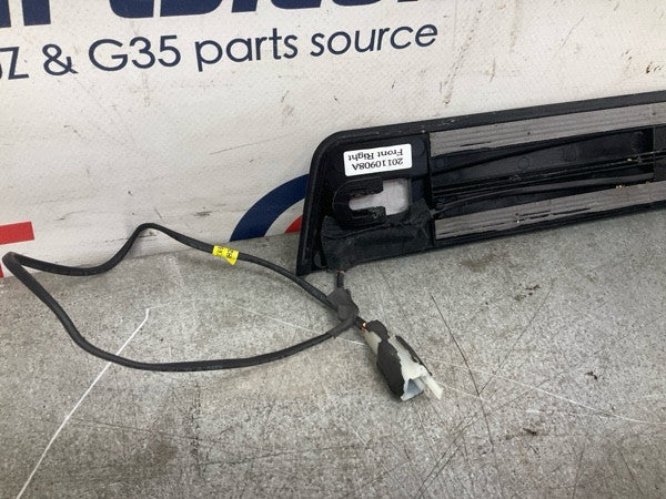 2012 Infiniti V36 G37 Front Passenger Door Illuminated Kick Plate Oem 24Bcdgk - On Point Parts Inc