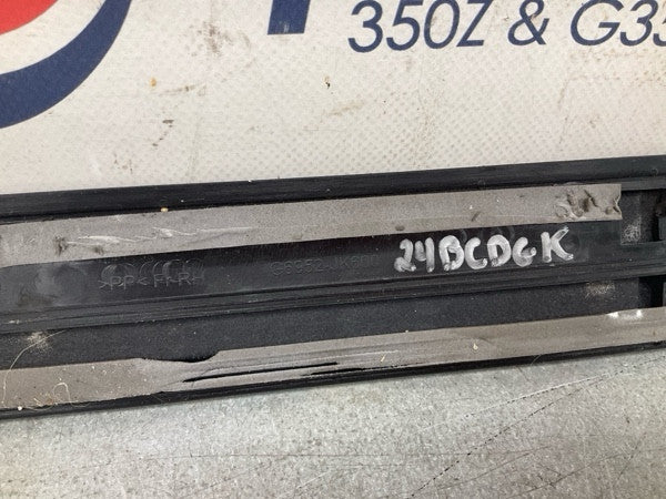 2012 Infiniti V36 G37 Front Passenger Door Illuminated Kick Plate Oem 24Bcdgk - On Point Parts Inc
