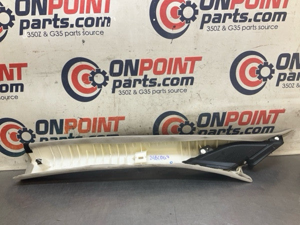 2012 Infiniti V36 G37 Front Passenger Sedan Interior A Pillar Trim Oem 24Bcdg7 - On Point Parts Inc