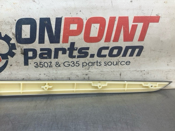 2012 Infiniti V36 G37 Rear Passenger Door Panel Metal Trim Oem 24Bcdg7 - On Point Parts Inc