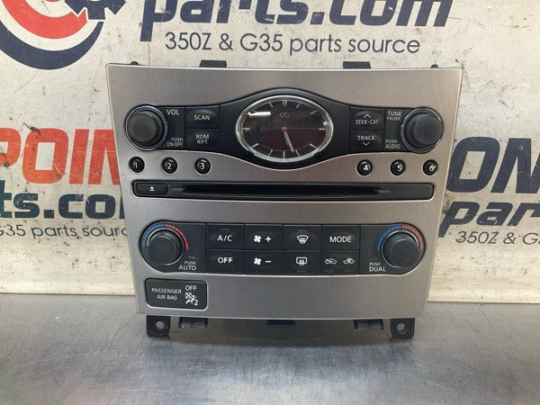2012 Infiniti V36 G37 Front Radio Stereo Head Unit Oem 24Bcdgc - On Point Parts Inc