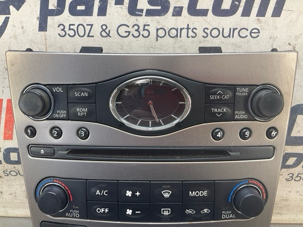 2012 Infiniti V36 G37 Front Radio Stereo Head Unit Oem 24Bcdgc - On Point Parts Inc