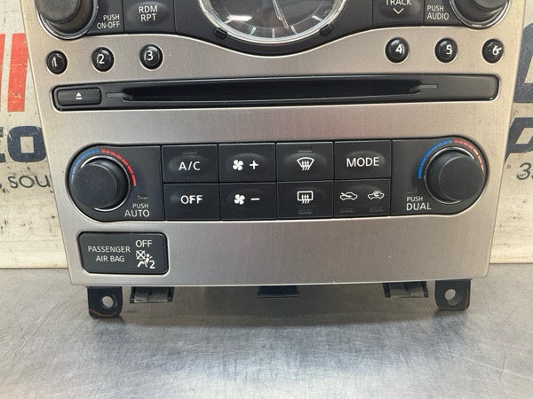 2012 Infiniti V36 G37 Front Radio Stereo Head Unit Oem 24Bcdgc - On Point Parts Inc