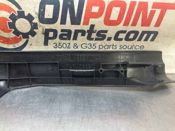 2012 Infiniti V36 G37 Front Driver Lower Kick Panel Trim Oem 24Bcdga - On Point Parts Inc