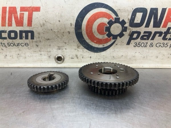 2005 Nissan Z33 350Z Passenger Vq35De Camshaft Timing Gears 32K Oem 14Bcrgk - On Point Parts Inc