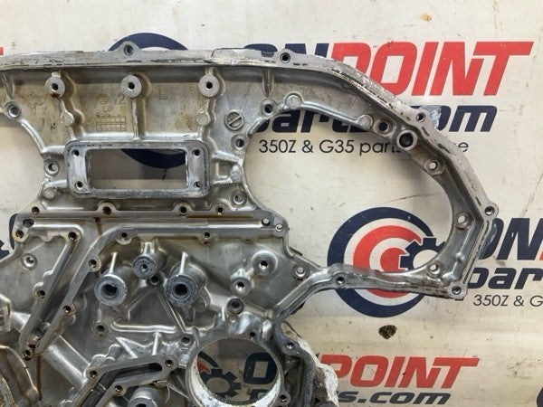 2005 Nissan Z33 350Z Rear Vq35De Timing Chain Cover 32K Oem 14Bcrg0 - On Point Parts Inc