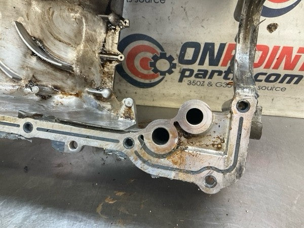 2005 Nissan Z33 350Z Vq35De Upper Oil Pan 32K Oem 14Bcrg0 - On Point Parts Inc
