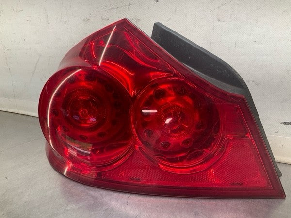 2008 Infiniti V35 G35X Rear Driver Tail Light Assembly Oem 15Bd0G2 - On Point Parts Inc