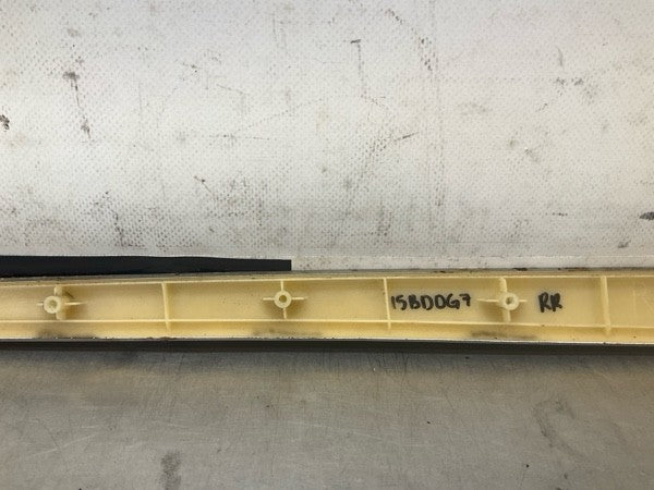 2008 Infiniti V35 G35X Rear Passenger Door Panel Metal Trim Oem 15Bd0G7 - On Point Parts Inc