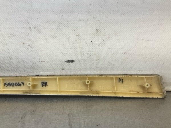 2008 Infiniti V35 G35X Rear Passenger Door Panel Metal Trim Oem 15Bd0G7 - On Point Parts Inc