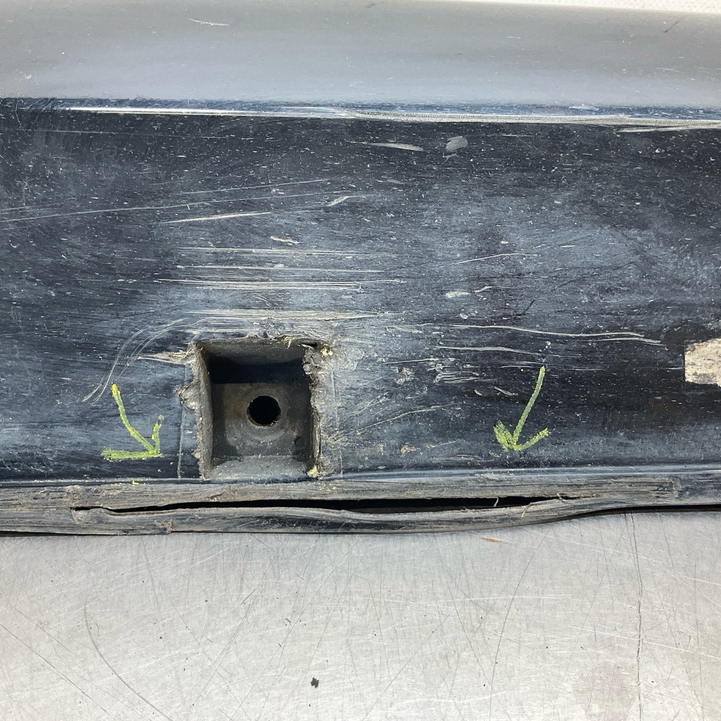 08-15 G37 Q60 Passenger Sport Rocker Panel Side Skirt 76850JL57B Oem 12Bd4G5 - On Point Parts Inc