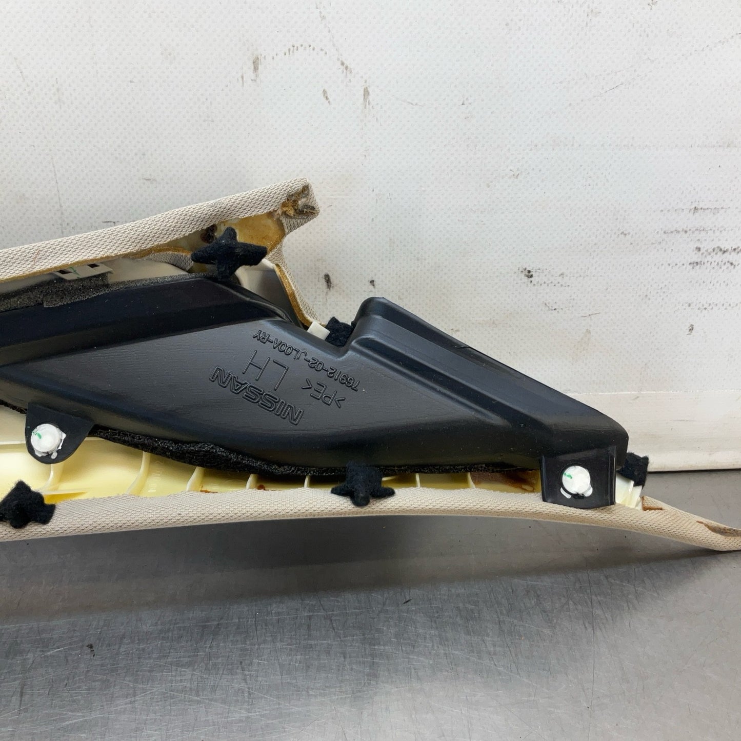 12-15 G37 Q60 Coupe Driver Interior A Pillar Trim 769123LZ0A Oem 12Bd4G7 - On Point Parts Inc