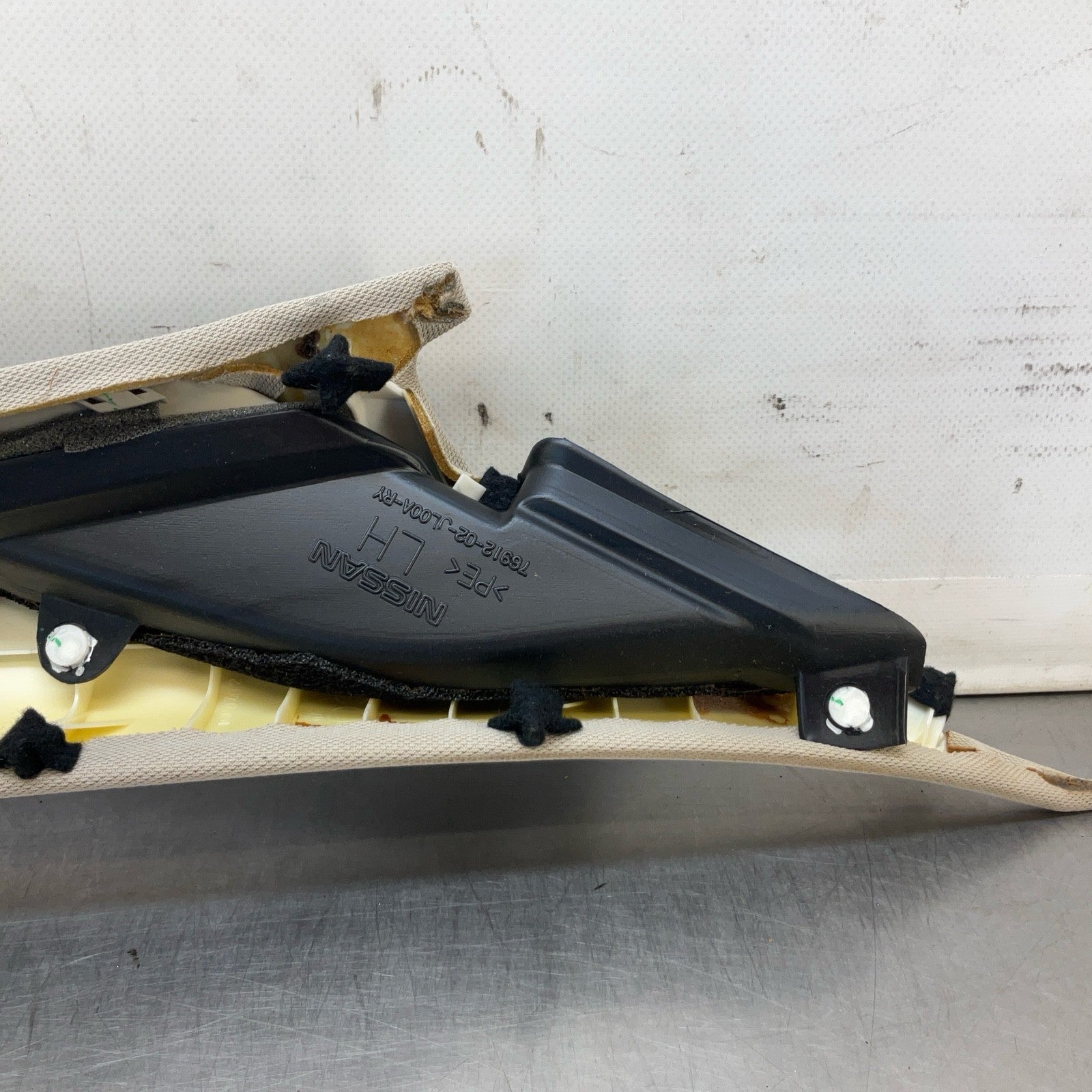 12-15 G37 Q60 Coupe Driver Interior A Pillar Trim 769123LZ0A Oem 12Bd4G7 - On Point Parts Inc