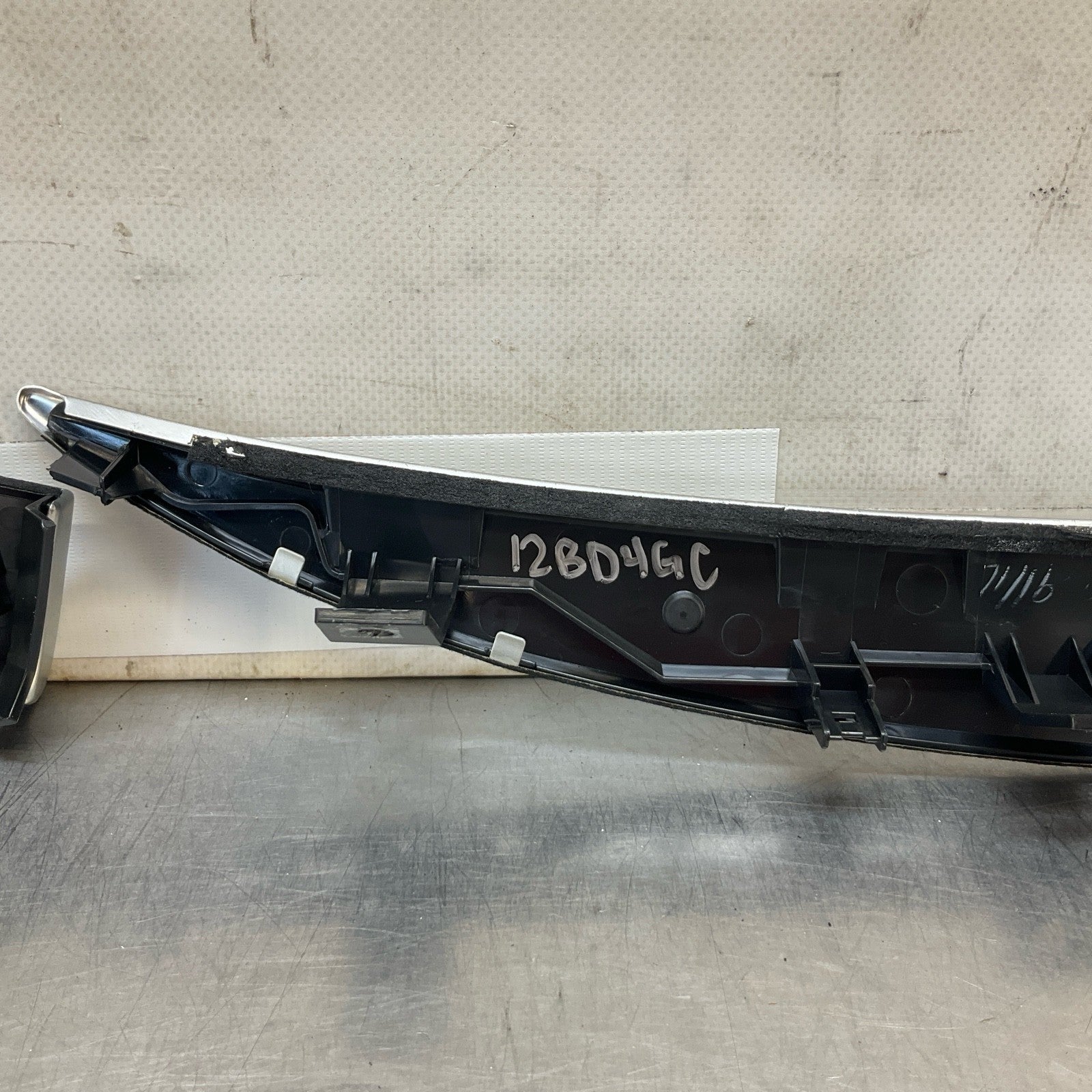 08-15 G37 Q60 Coupe Front Dash Metal Trim 68411JL60A 68410JJ60A Oem 12Bd4Gc - On Point Parts Inc