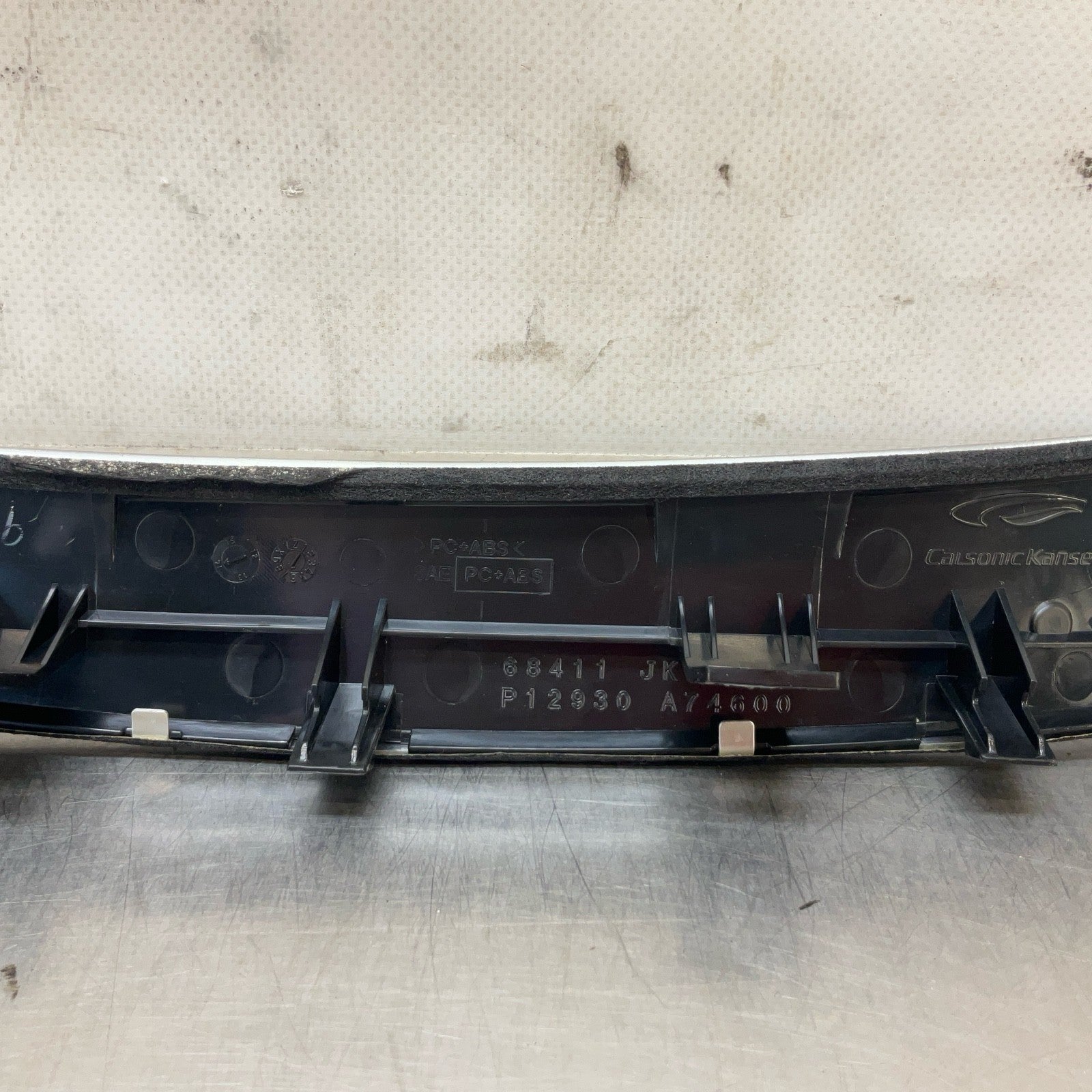 08-15 G37 Q60 Coupe Front Dash Metal Trim 68411JL60A 68410JJ60A Oem 12Bd4Gc - On Point Parts Inc