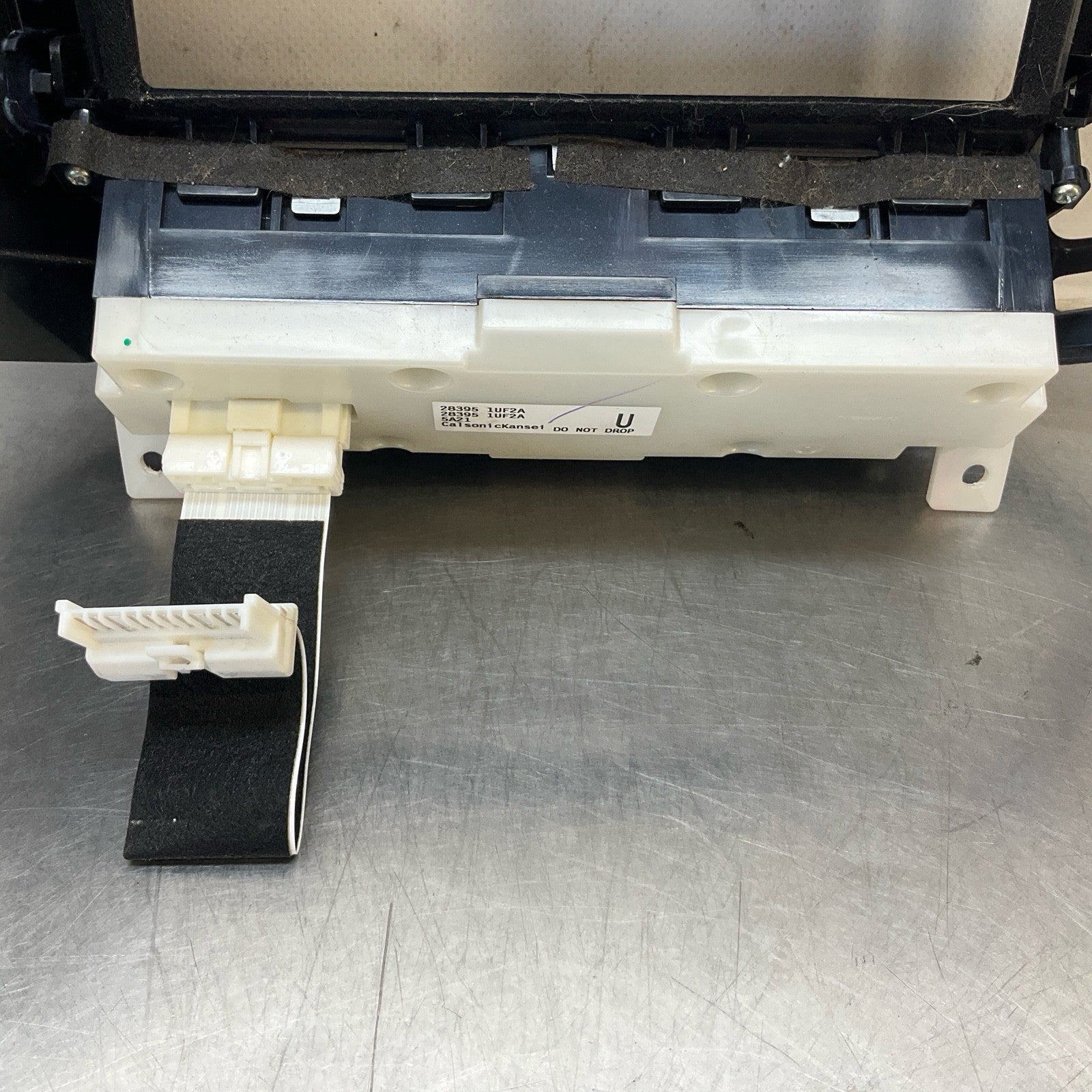 08-15 G37 Q60 Coupe Center Dash Media Screen Bezel Trim 68270JK00A Oem 12Bd4Gc - On Point Parts Inc