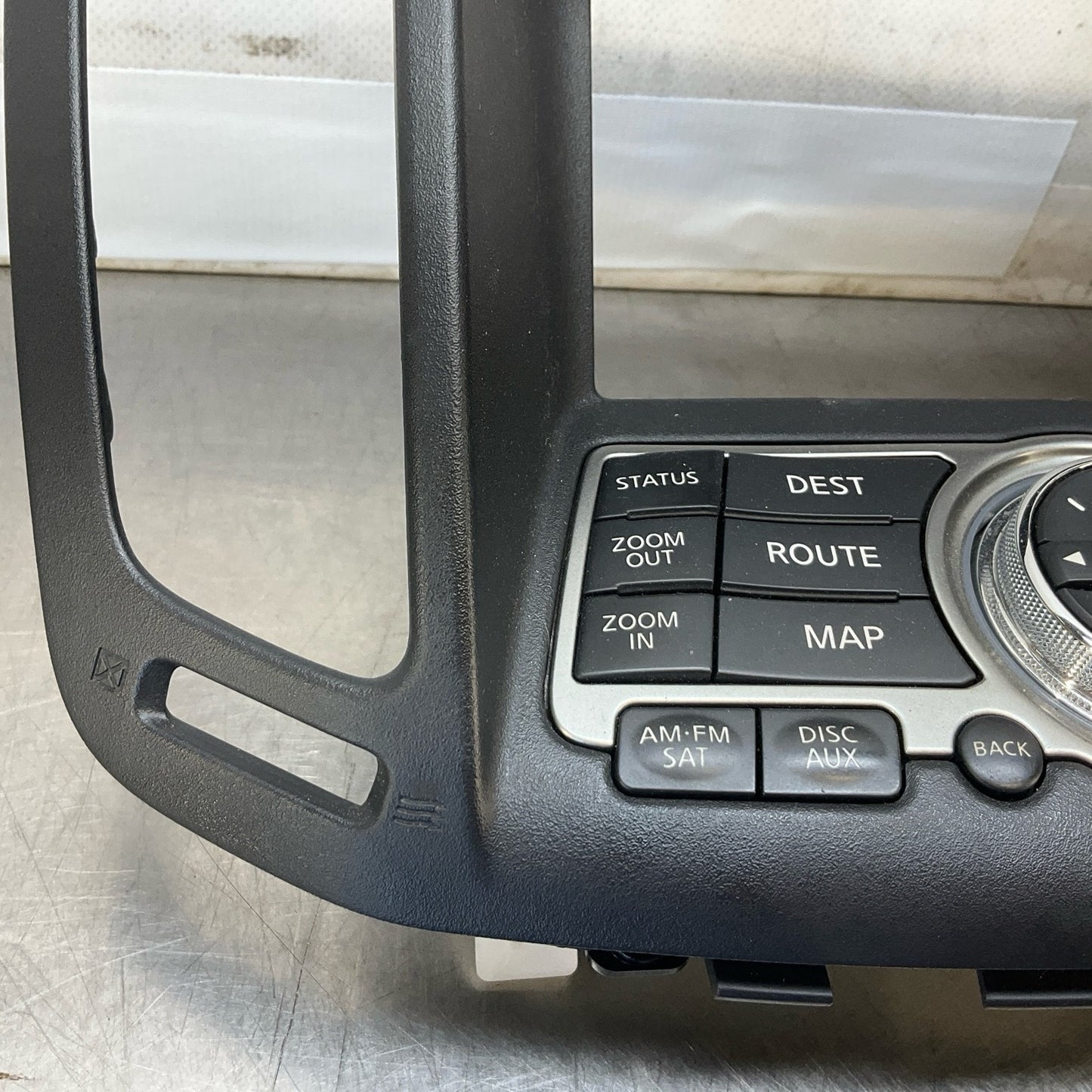 08-15 G37 Q60 Coupe Center Dash Media Screen Bezel Trim 68270JK00A Oem 12Bd4Gc - On Point Parts Inc