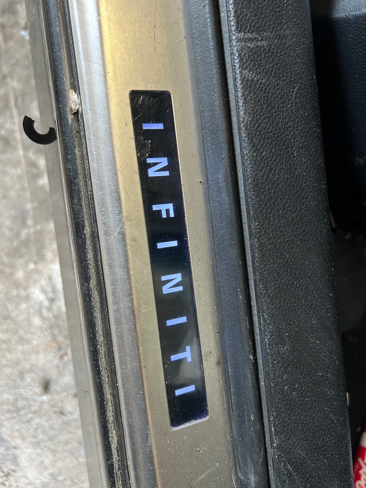 08-15 G37 Q60 Coupe Passenger Door Illuminated Kick Plate G6950JL100 Oem 12Bd4G7 - On Point Parts Inc