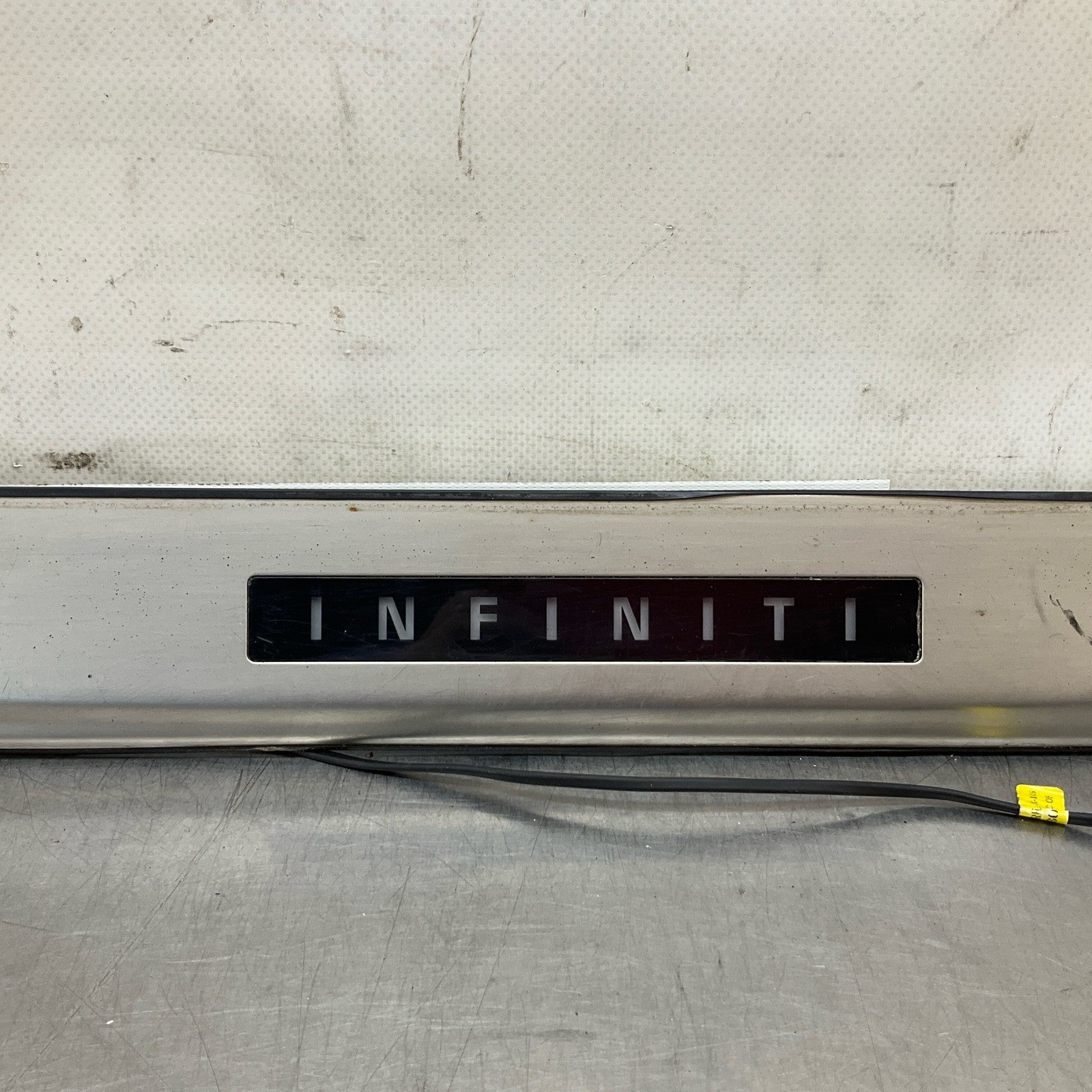 08-15 G37 Q60 Coupe Passenger Door Illuminated Kick Plate G6950JL100 Oem 12Bd4G7 - On Point Parts Inc