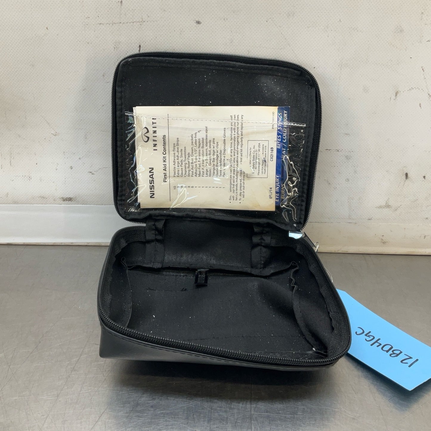 2015 Infiniti V36 G37 Front First Aid Kit Case 999M1YQ010 Oem 12Bd4Gc - On Point Parts Inc