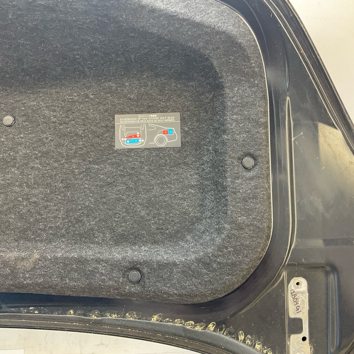 08-15 G37 Q60 Coupe Trunk Lid With Spoiler H430MJL0MA Oem 12Bd4G1 - On Point Parts Inc