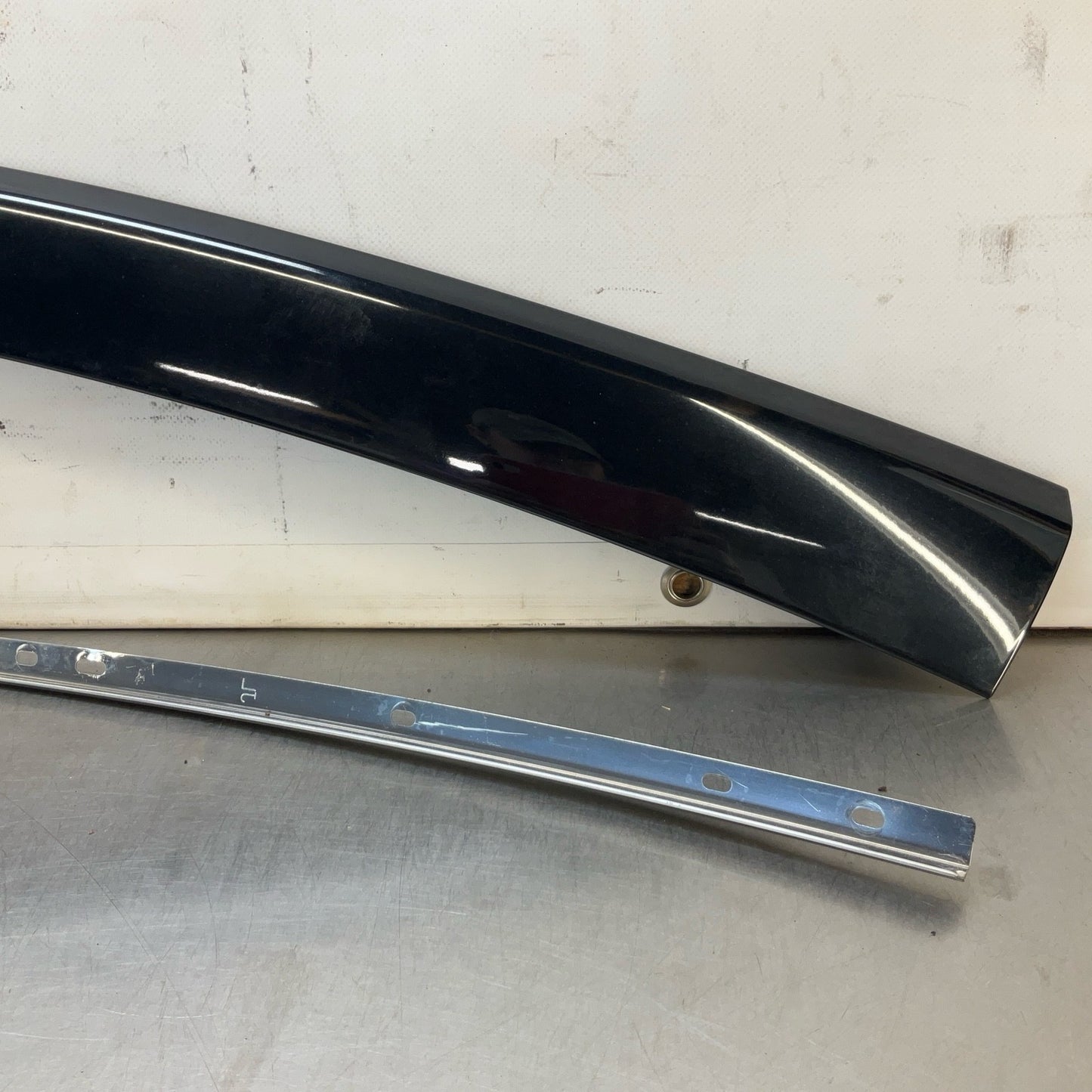 08-15 G37 Q60 Coupe Driver Exterior A Pillar Trim 76837JU67A Oem 12Bd4G2 - On Point Parts Inc