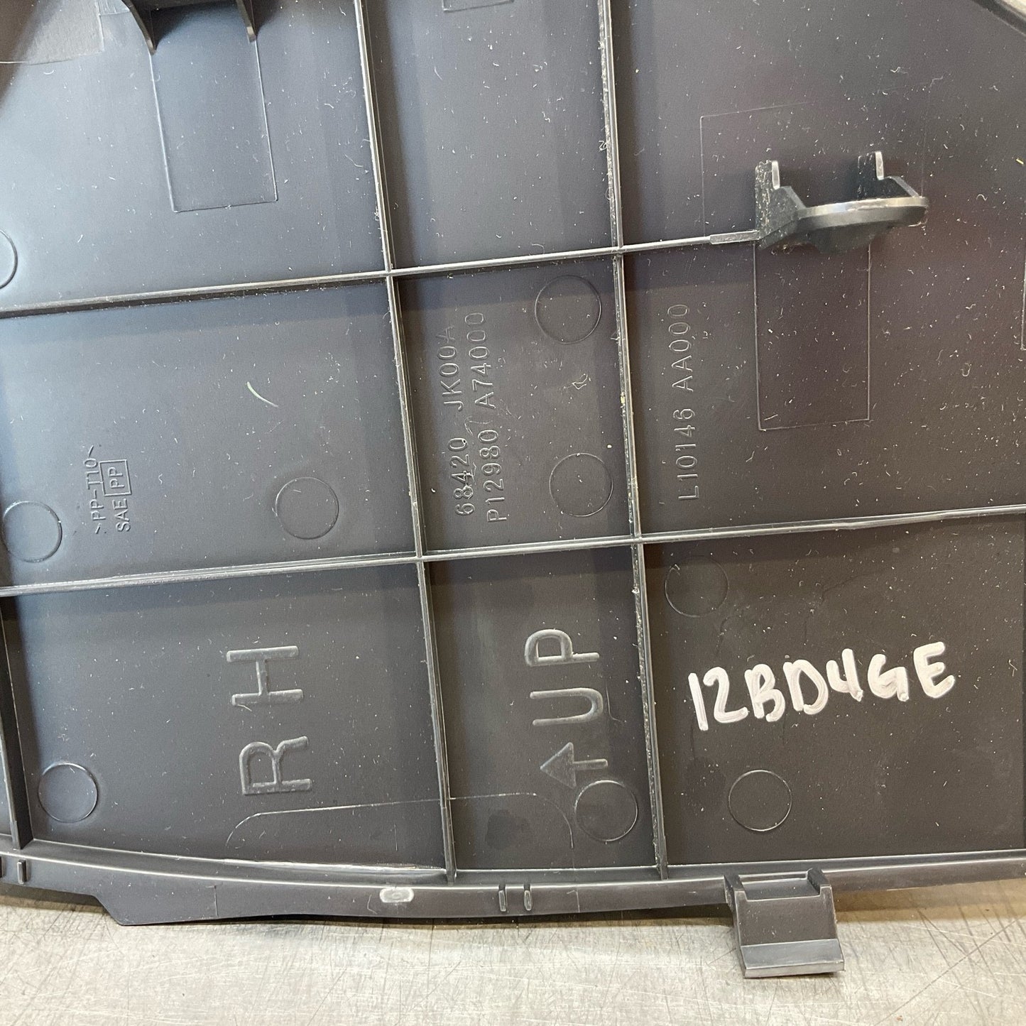 08-15 G37 Q60 Passenger Dash Side Panel Trim 68420JK00A Oem 12Bd4Ge - On Point Parts Inc