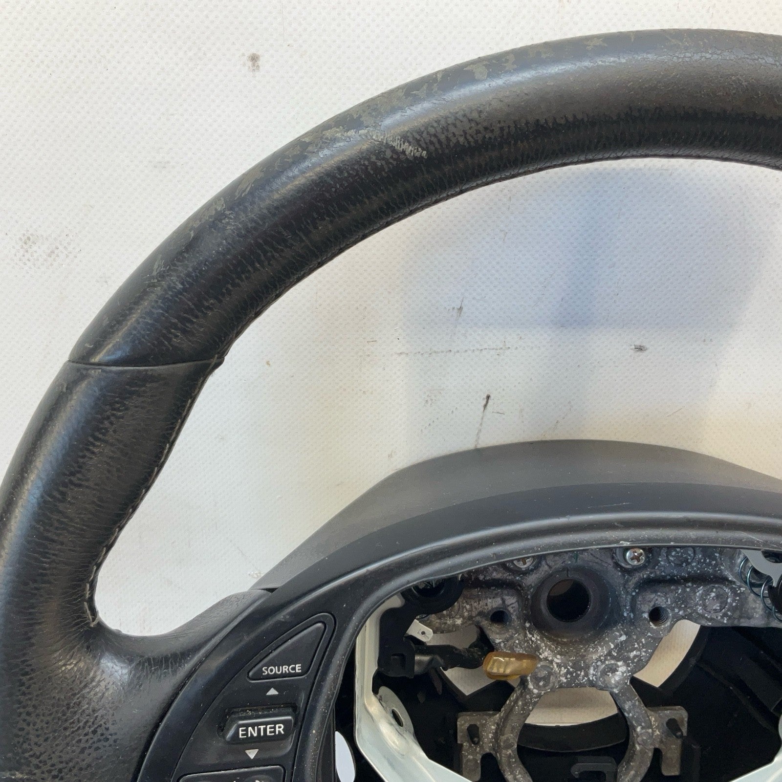 08-15 G37 Q60 Coupe Steering Wheel Radio Cruise Controls 484301VW2A Oem 12Bd4Ga - On Point Parts Inc