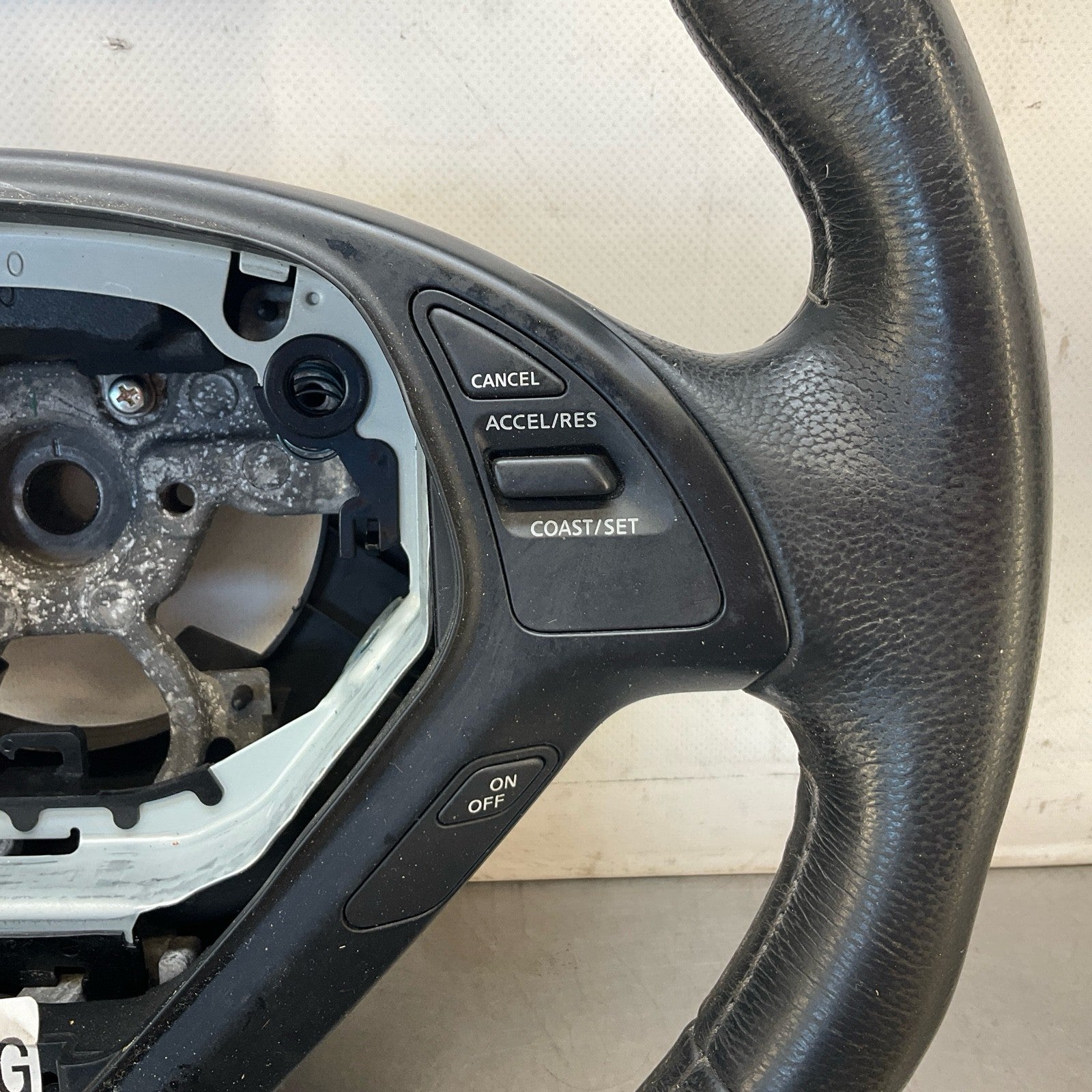 08-15 G37 Q60 Coupe Steering Wheel Radio Cruise Controls 484301VW2A Oem 12Bd4Ga - On Point Parts Inc