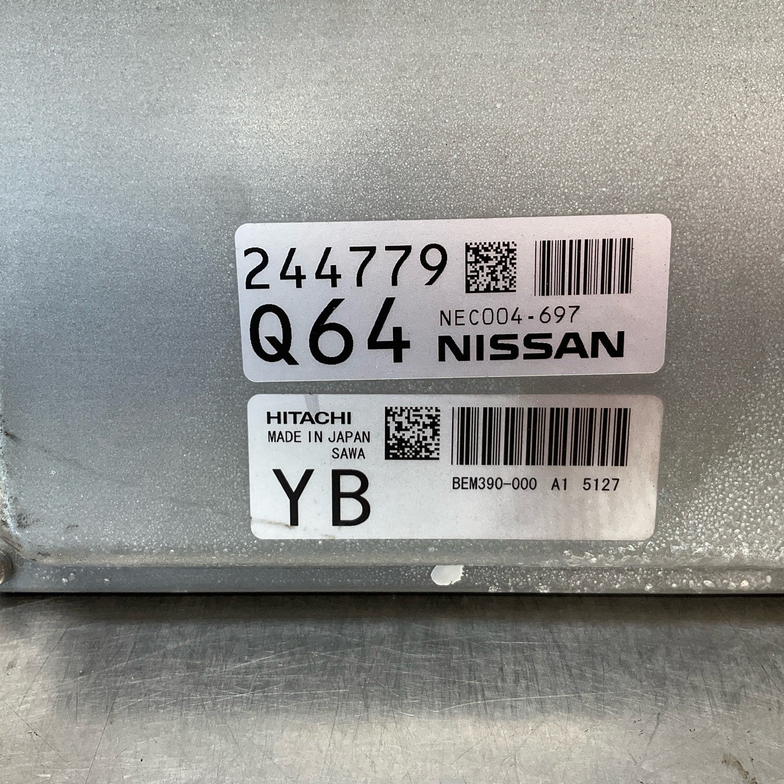 11-19 G37 Q60 Coupe Vq37Vhr A/T Ecu Ecm Engine Control