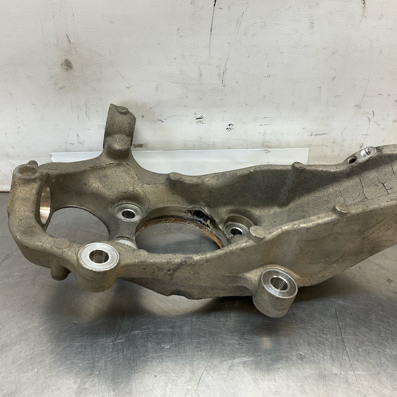 12-23 G37 Q60 Coupe Front Driver Steering Knuckle Spindle 400154GA0A Oem 12Bd4Gg - On Point Parts Inc