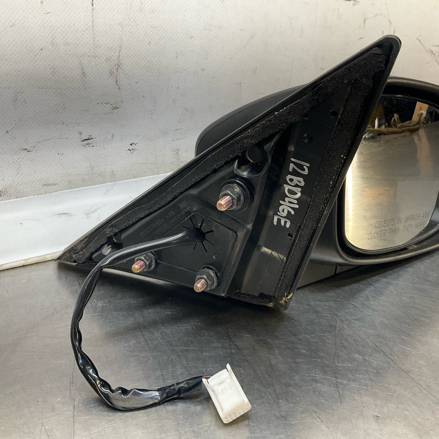 08-15 G37 Q60 Coupe Pass Heated Power Side View Mirror 96301JK61 Oem 12Bd4Ge - On Point Parts Inc