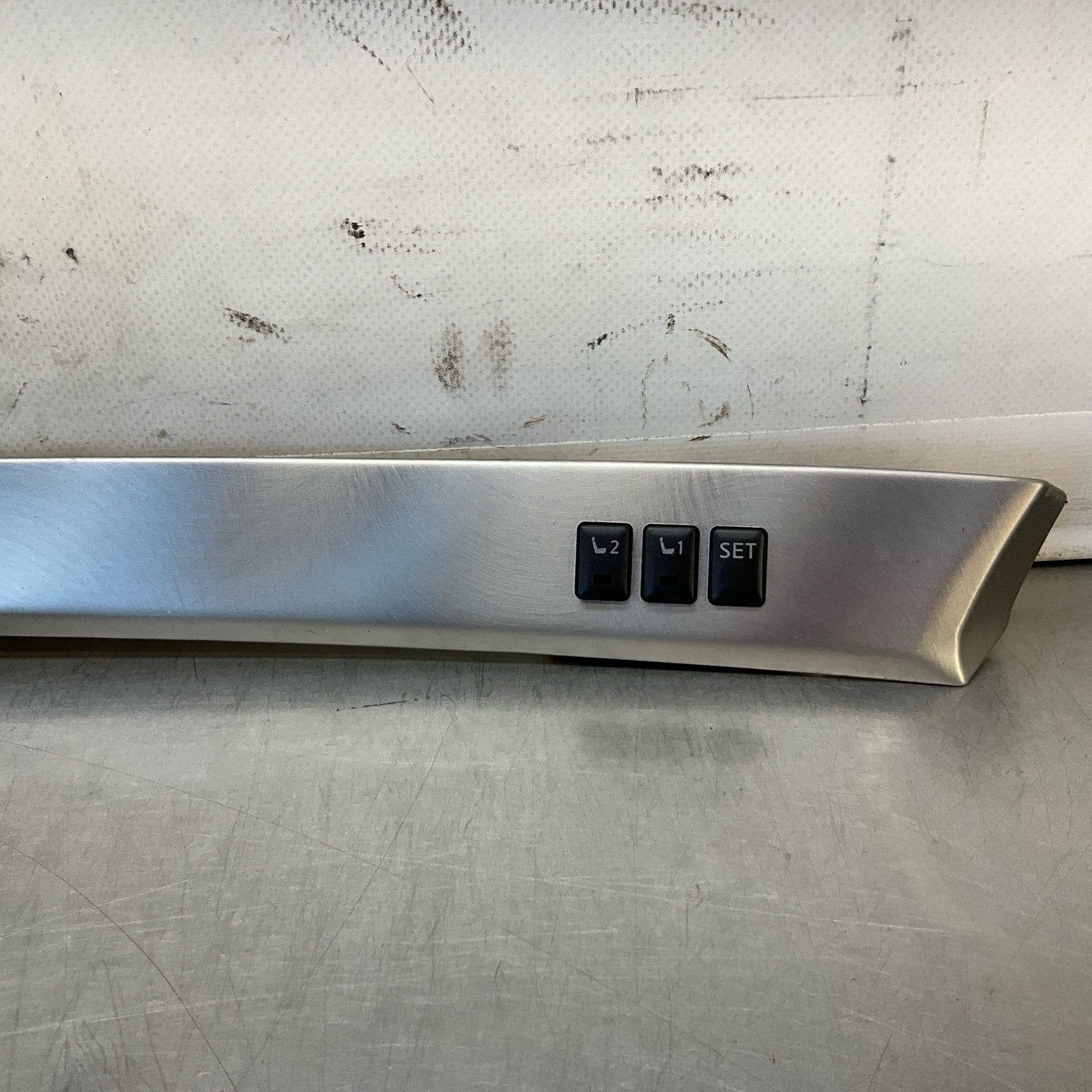 08-15 G37 Q60 Coupe Driver Door Panel Metal Trim 80921JJ51A Oem 12Bd4G7 - On Point Parts Inc