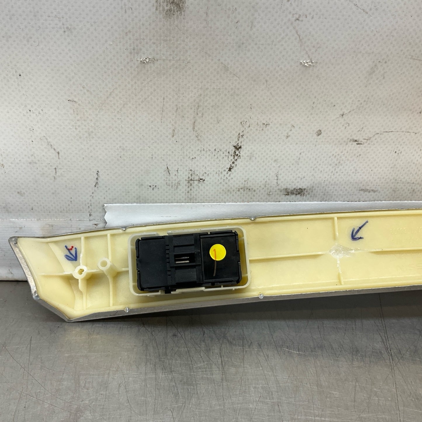 08-15 G37 Q60 Coupe Driver Door Panel Metal Trim 80921JJ51A Oem 12Bd4G7 - On Point Parts Inc