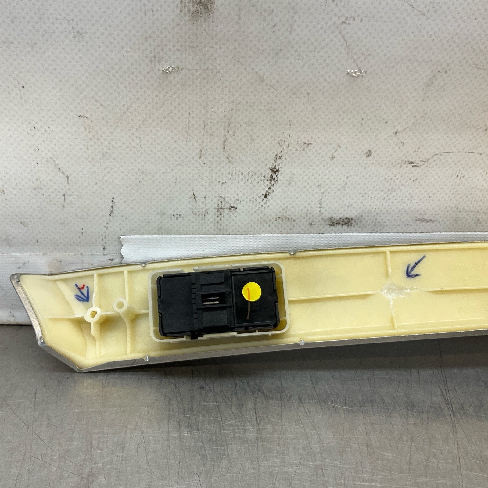 08-15 G37 Q60 Coupe Driver Door Panel Metal Trim 80921JJ51A Oem 12Bd4G7 - On Point Parts Inc